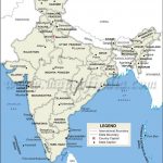 Map With States States And Capitals Of India Map List Of