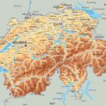 Maps Of Switzerland Detailed Map Of Switzerland In