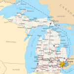 Michigan Reference Map Mapsof Net
