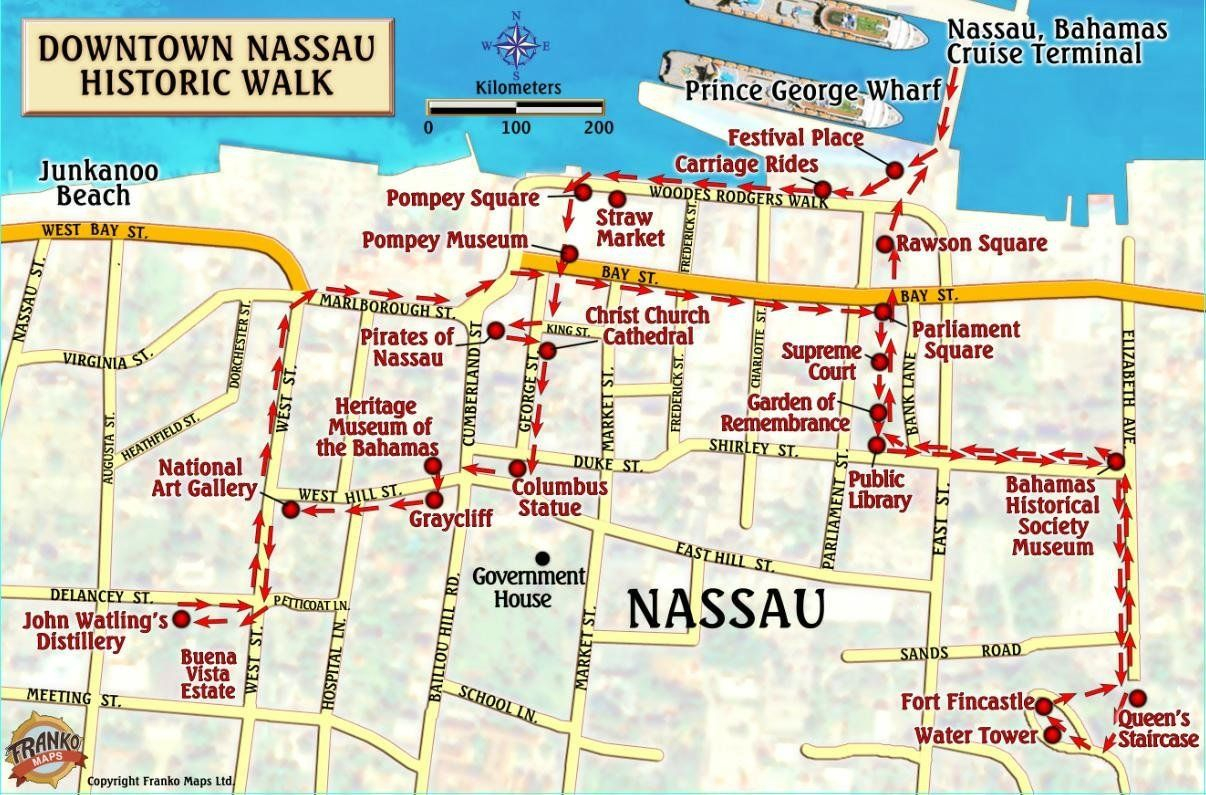 Nassau Historic Walking Tour New Providence Island 