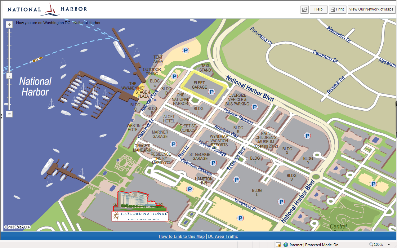 National Harbor Dc Map Time Zones Map