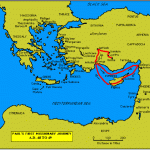 Paul s First Missionary Journey Bible Land Maps From All