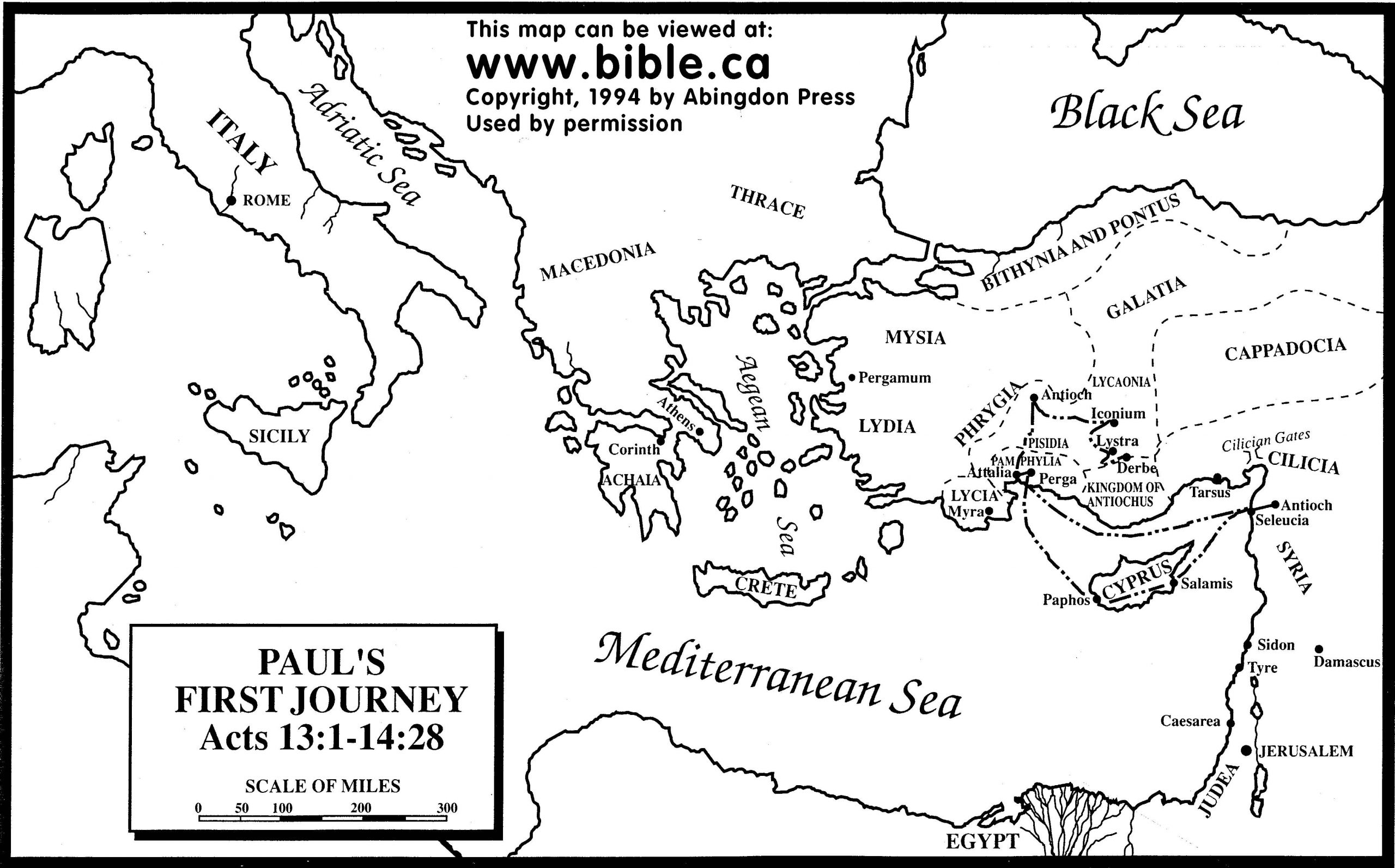 Pauls First Missionary Journey Paul S Missionary Pauls First Missionary Journey Paul s Missionary