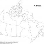 Printable Blank Map Of Canada Blank Map Of Canada