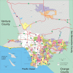 Printable Map Of Los Angeles County Printable Maps