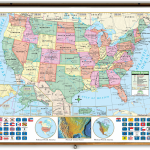 Printable Us Map With Latitude And Longitude And Cities