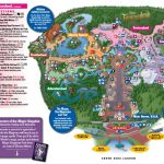 Theme Park Brochures Magic Kingdom Map 2020 Theme Park