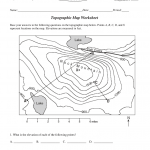 Topographic Map Worksheet Pdf Fill Online Printable