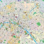 Touristische Karte Von Paris Frankreich Paris