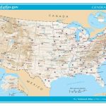 United States National Atlas Map Poster