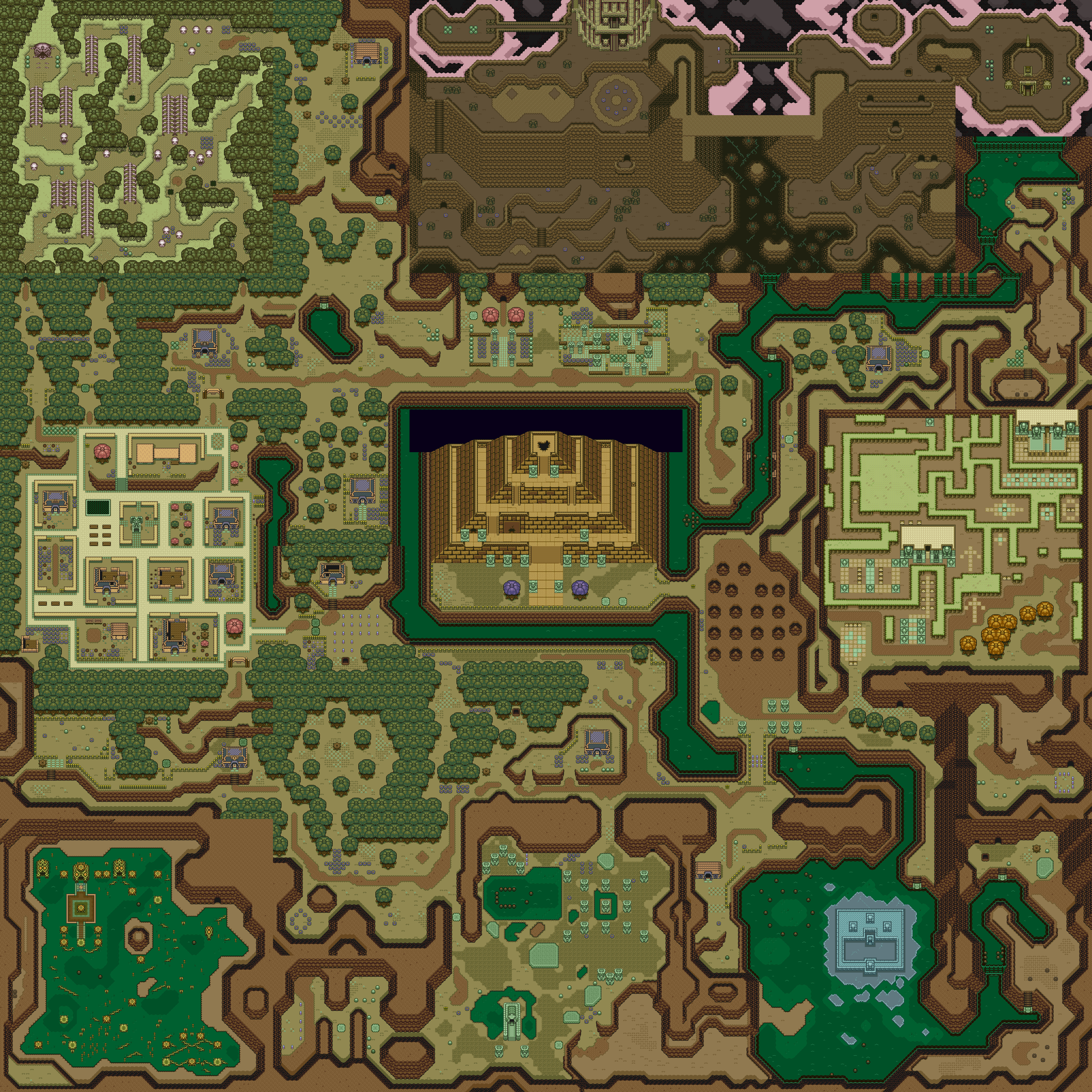 10 Best Of Printable Map Legend Of Zelda Printable Map