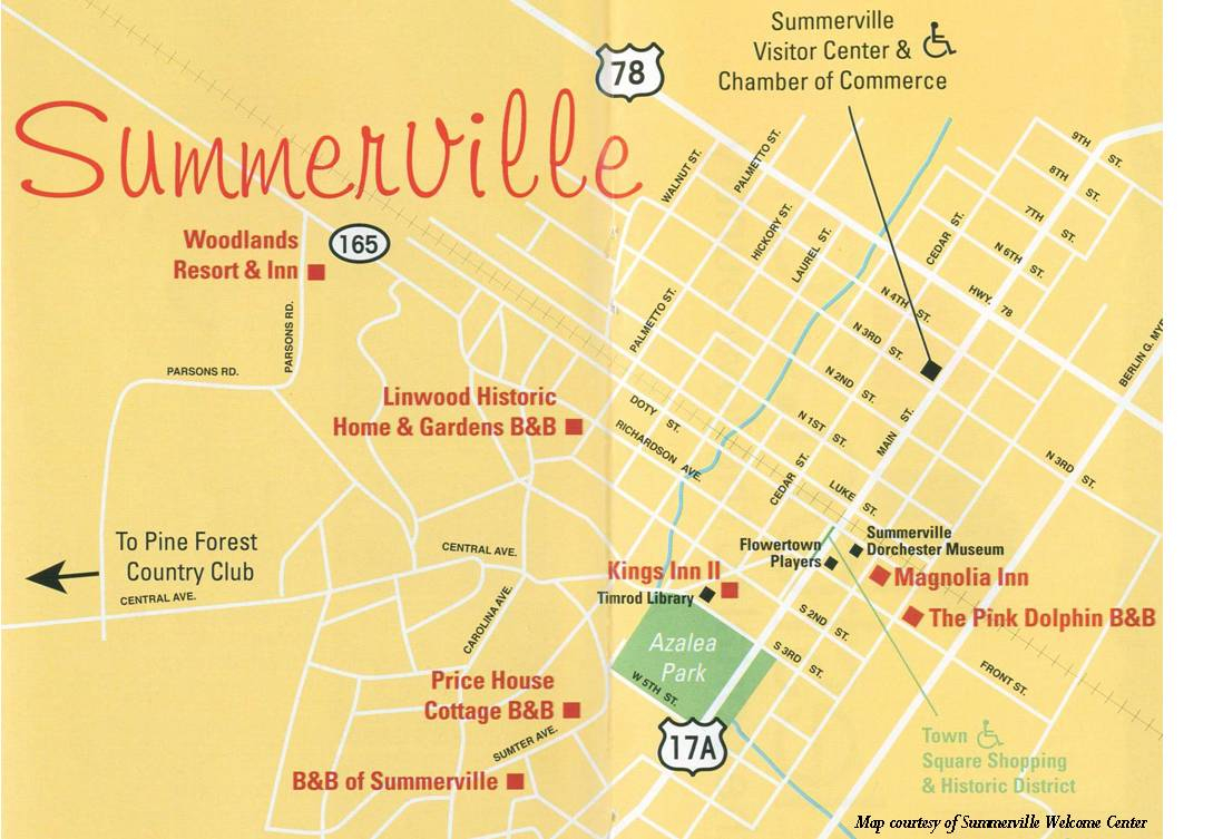 26 Map Of Summerville Sc Maps Database Source
