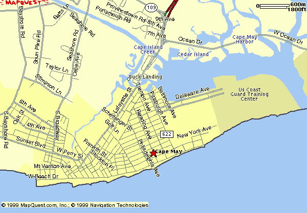 33 Map Of Cape May Nj Maps Database Source