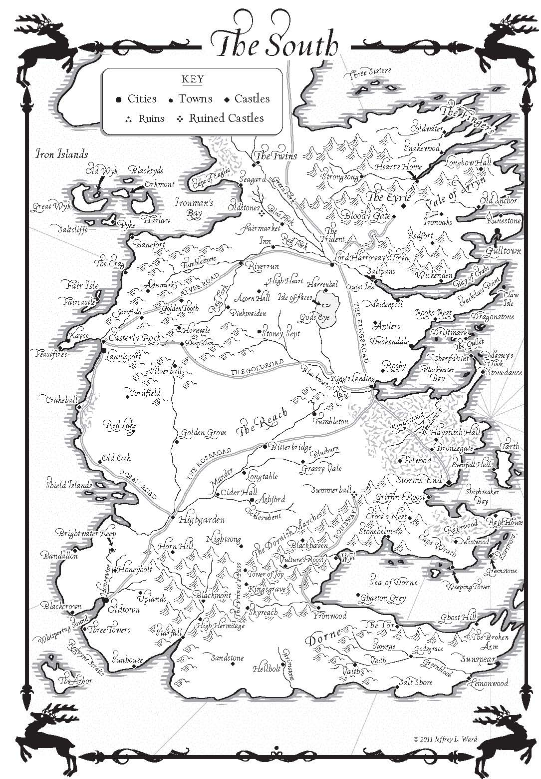 A Game Of Thrones Maps Random House Books