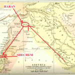 Abraham s Route From Ur To Canaan Google Search Map