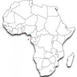 Africa Blank Political Map Africa Map Map Outline