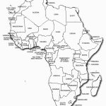 Africa Blank Political Map Maplewebandpc Regarding Blank