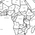 Africa Continent Printable Handouts With Map And List