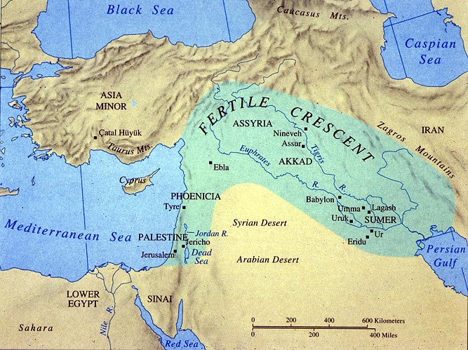 Ancient History The Near East Mesopotamia Geography And 