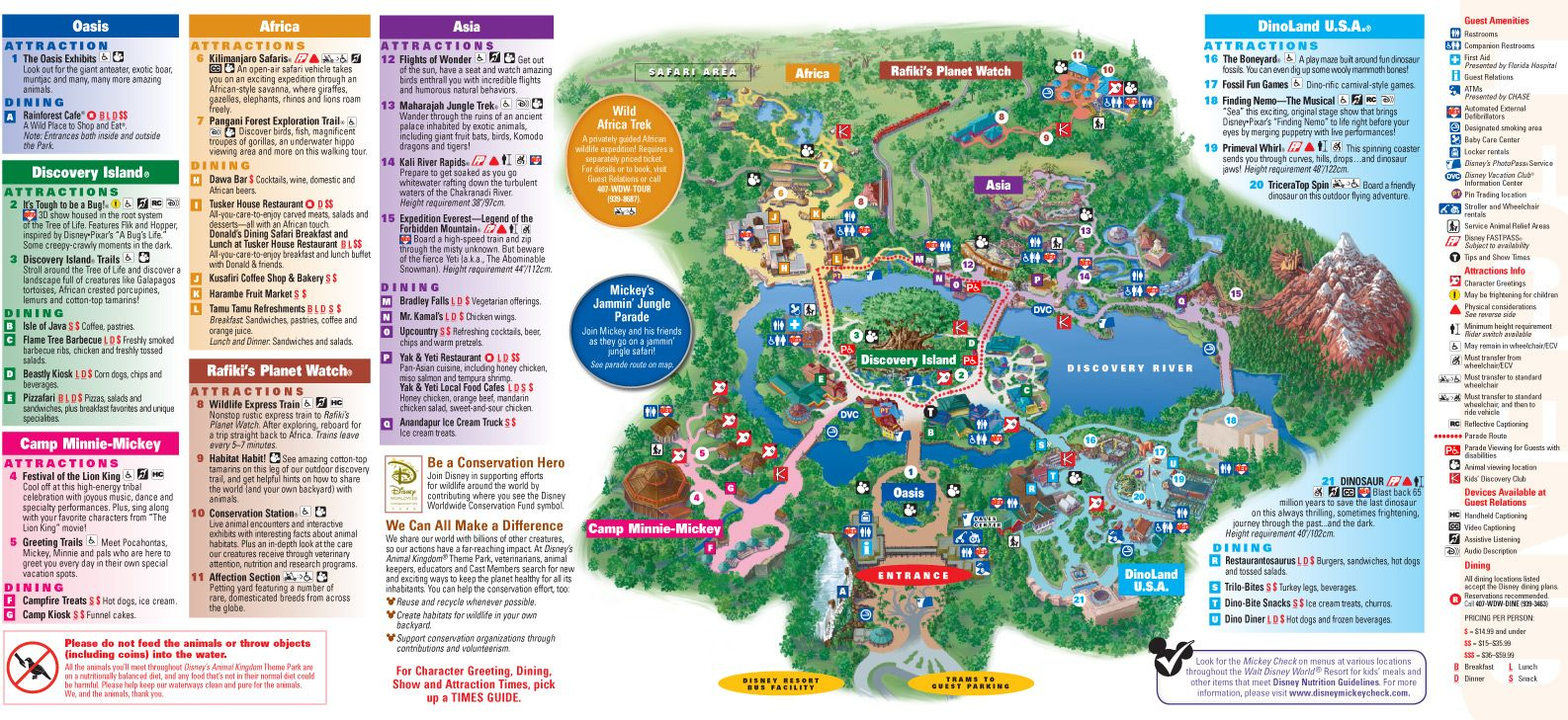 Animal Kingdom Disney Animal Kingdom Map Animal Kingdom Park