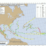 Atlantic Basin Hurricane Tracking Map Tularosa Basin