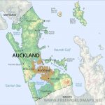 Auckland Region Maps NZ