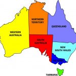 Australia Map States States Of Australia Map Australia