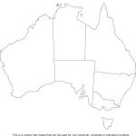 Australia Printable Blank Maps Outline Maps Royalty Free