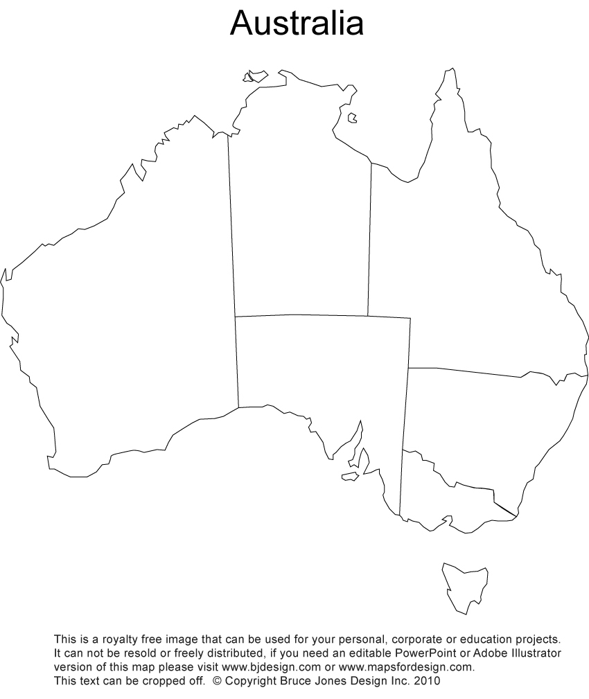 Australia Printable Blank Maps Outline Maps Royalty Free Australia Printable Blank Maps Outline Maps Royalty Free