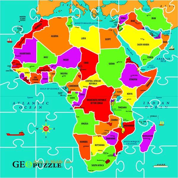 Award Winning Geography Puzzle Promotes Knowledge Of Africa