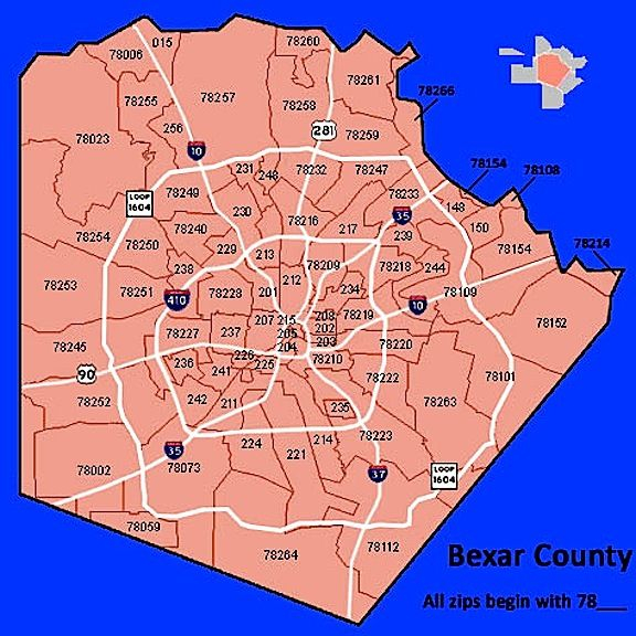 Bexar County Zip Code Map Best New 2020 Bexar County Zip Code Map Best New 2020