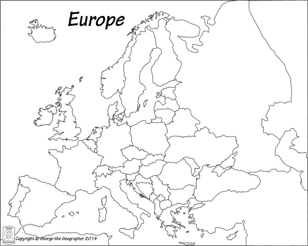 Blank Europe Political Map Maplewebandpc With Printable 