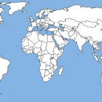 Blank Political World Map High Resolution Copy Download