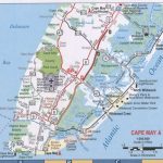 Cape May NJ Roads Map