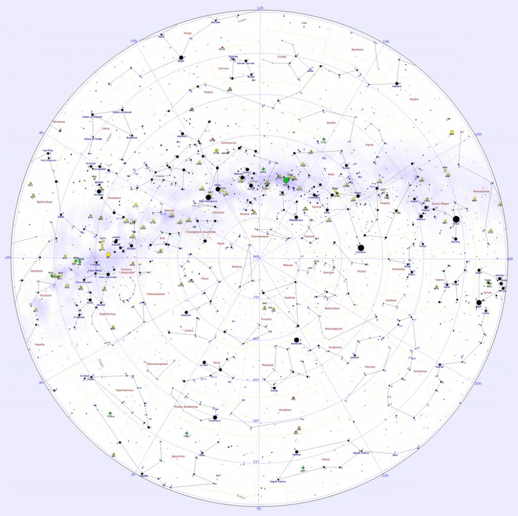 Constellation Map Constellation Guide With Regard To 