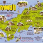 CORNWALL Arthur Pickering Illustrated Map n
