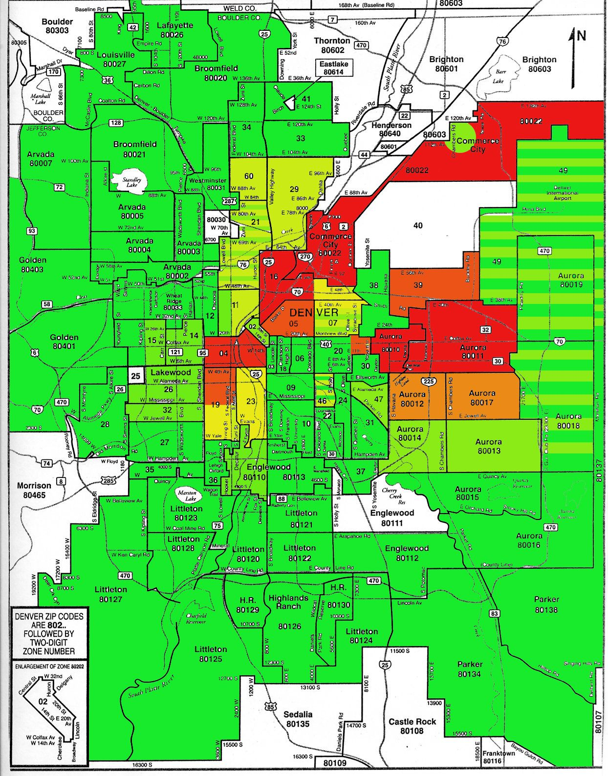 Denver Area Zip Code Map Colorado Map Zip Code Map Denver Area Zip Code Map Colorado Map Zip Code Map