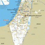 Detailed Clear Large Road Map Of Israel Ezilon Maps