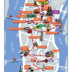 Detailed Map Of Most Popular Tourist Attractions Of