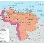 Detailed Map Of Venezuela Venezuela South America