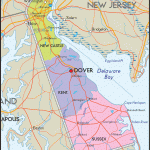 Detailed Political Map Of Delaware Ezilon Maps