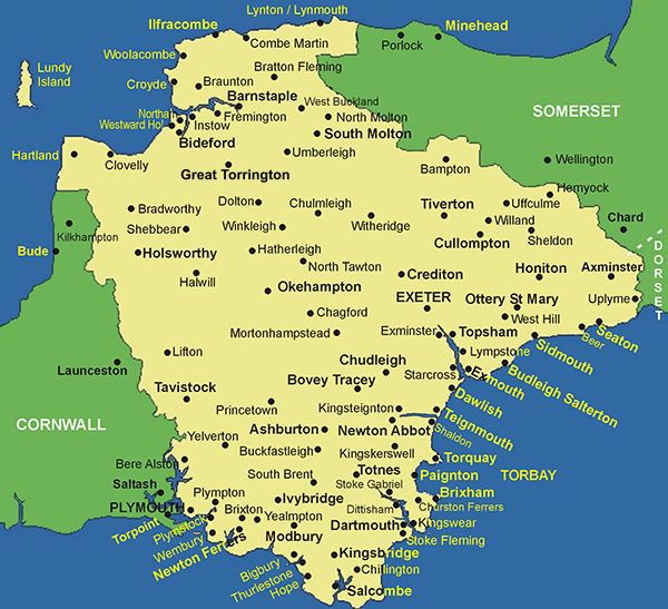 Devon Map Test Property Surveying Devon Map Test Property Surveying