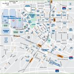 Downtown Atlanta Tourist Map Atlanta Tourist Tourist