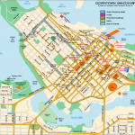 Downtown Of Vancouver Map Mapsof