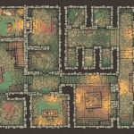 Dungeon Jail Prison RPG Battle Map By 2 Minute Tabletop