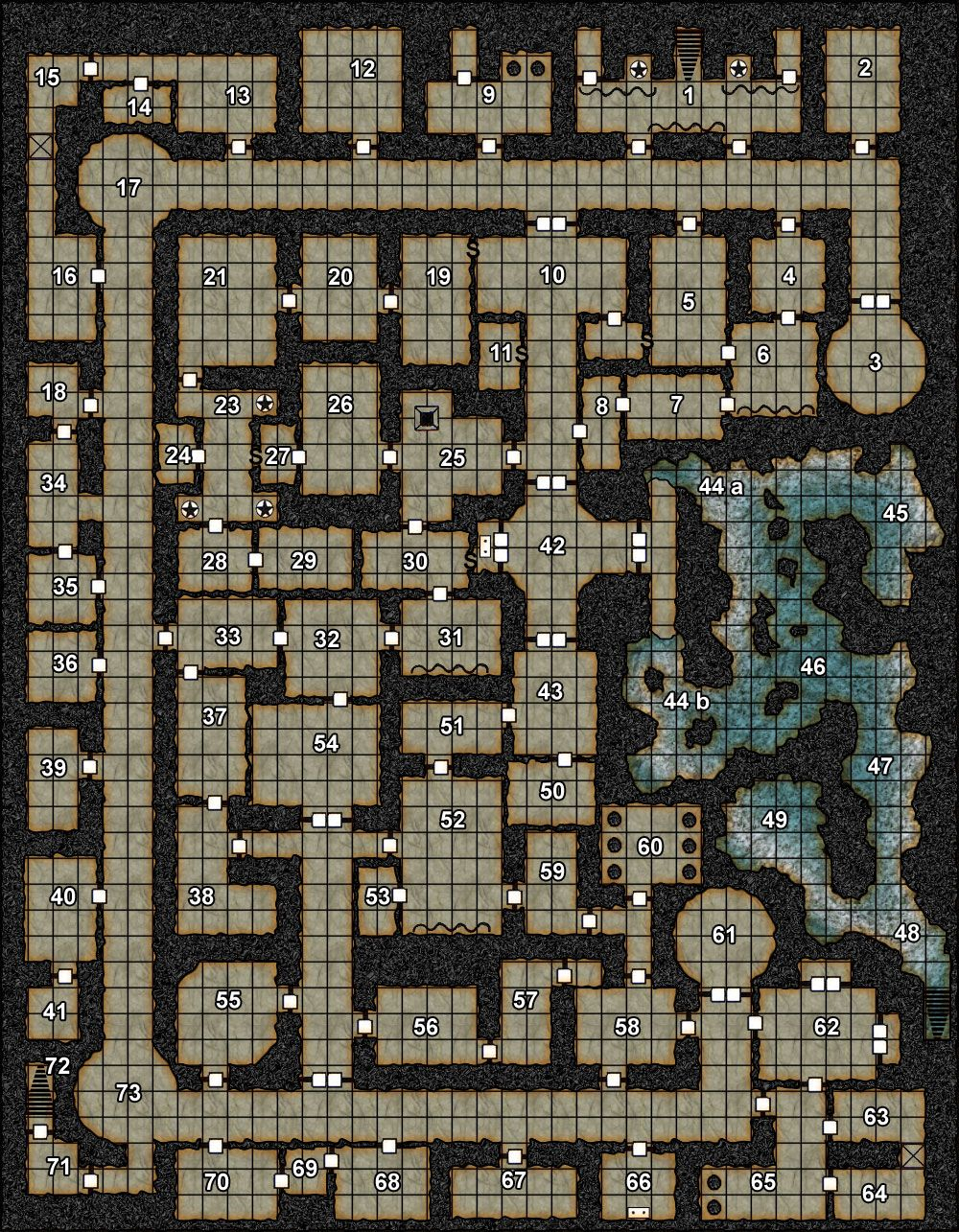 Dungeon Maps Fantasy Map Tabletop Rpg Maps