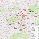 Edinburgh Map Shopping Street Map Showing Major