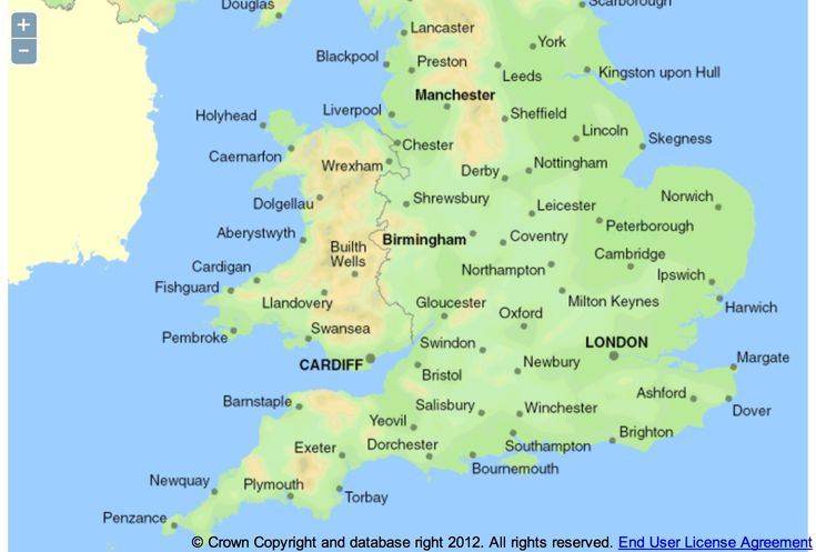 England Map Cities And Towns Google Search England Map 