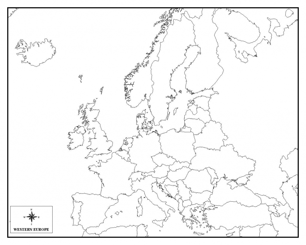 Europe Map Quiz Printable Free Printable Maps