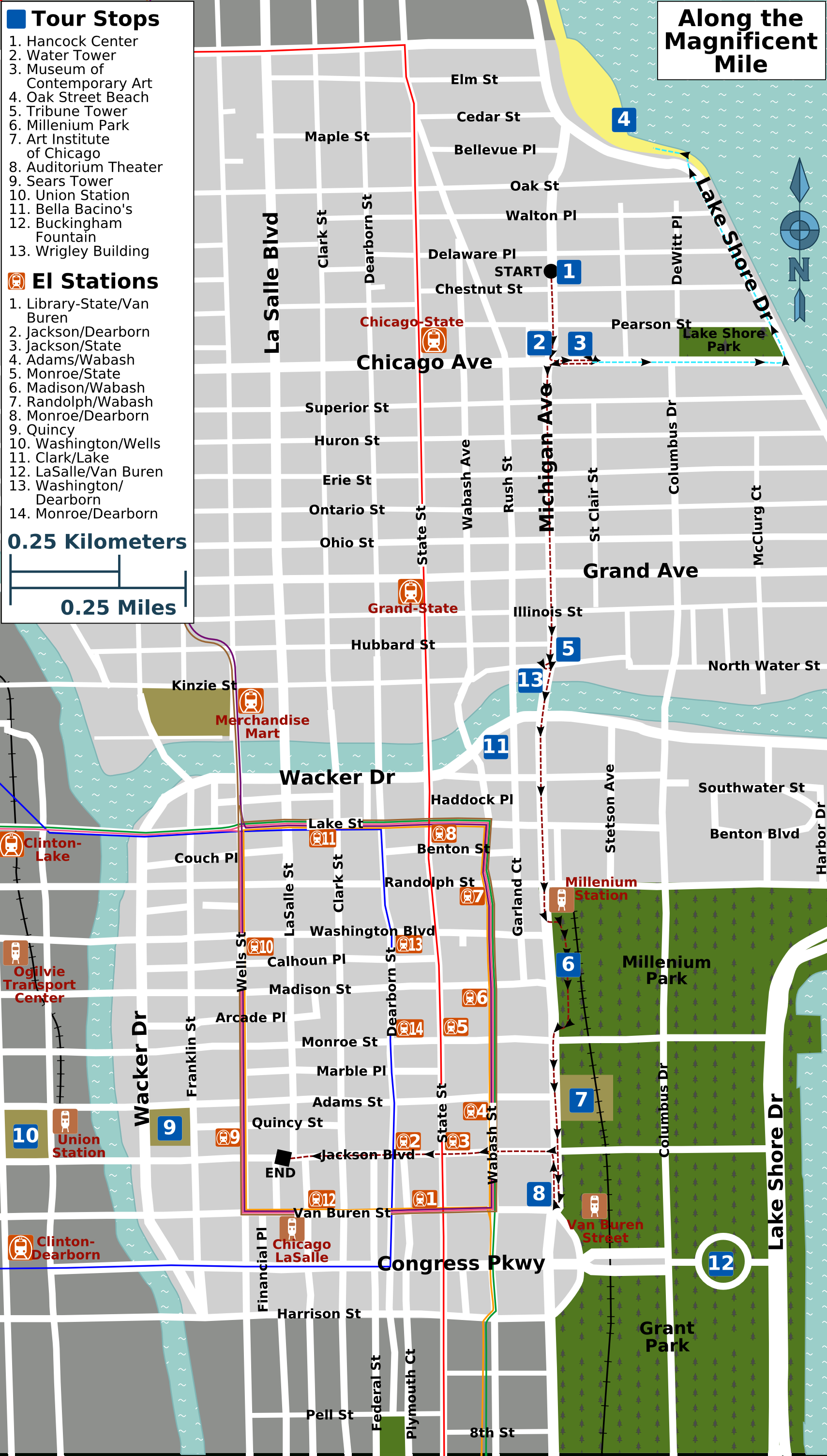 File Along The Magnificent Mile Map Wikimedia Commons File along The Magnificent Mile Map Wikimedia Commons